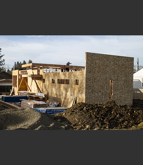 Crossroad House construction in progress March 20, 2015